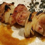 鳥焼処 鳥ぼん - H27.10 ねぎ間（タレ）100円