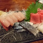 幸寿司 - 〆鯖に白身