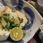 鳥焼処 鳥ぼん - H27.11 おっさん豆腐やっこ 370円