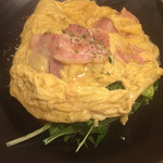 魚肉菜 座頭 道安 - オムライスサラダ