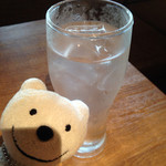 Hamayaki Shinchan - 黒丸(黒)(芋)水割り Kuromaru Sweet Potato Shochu and Water at Hamayaki Shinchan, Numazu！♪☆(*^o^*)