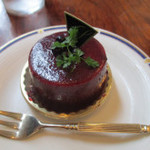 鴫立亭 本店 - カシスのムース