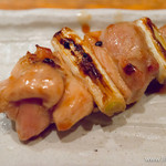 やきとり まさ吉 - おまかせ串焼き五本セット（ねぎま）【2015年10月】