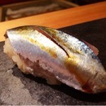 すし 喜邑 - 2015.10.  秋刀魚