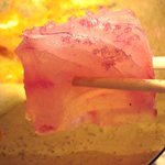 レーヴ ドゥ ギャルソン - 桜鯛はワイン岩塩で