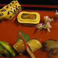 料亭か茂免 - 付け合せ