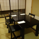 祇園 末友 - ☆個室のテーブル席（●＾o＾●）☆