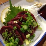 白鷺 - 馬刺し