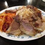 長浜ラーメン浜ちゃん - 盛り合わせ　2015/11