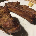 リブズたぶろう - 左から、ケイジャンアメリカ、プレーンソルト 各380円