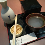 松本屋 - 雲海の蕎麦湯割りセット