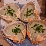 磯丸水産 新小岩ルミエール店 - 一番のお気に入り。カニ味噌。