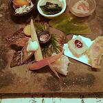 たけ - 2015・前菜八寸盛り