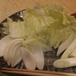 鳥つね自然洞 - 野菜
