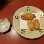 鳥つね自然洞 - 手羽先としんじょう