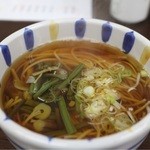 大谷製麺工場 - 山菜雲谷そば（４５０円）