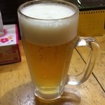 おやじ - アサヒスーパードライ(中)、550円