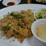 中国家庭料理 神洲之華 - 渡り蟹のチャーハン