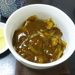 蕎楽 - カレー丼　2015.11月