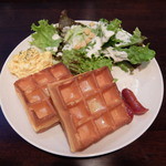 ワッフルプレート