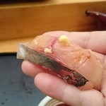 寿司割烹 魚紋 - 鯵。リフト(^-^)/
