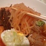 食道園 - 噛み切れないくらいの弾力！