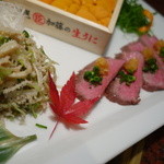 焼肉うしごろ - 自家製ローストビーフ