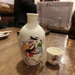 あぷちゃ - ＜2015年10月＞３種味比べの中から、好きだったのをチョイス。お銚子とお猪口も可愛い♡