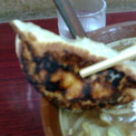 Ramenyamashin - 食べにくい餃子。