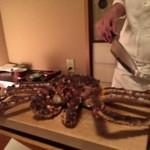 赤坂 きた福 - タラバ蟹登場！