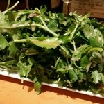 ビストロ シン 2 - 【2015年11月】ルッコラ・クレソン・パクチー3種盛り