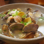 伝吉山 - アサリの酒蒸し