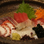 直 - 刺身盛り合わせ