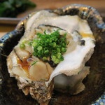 寿司栄 - 27年11月　厚岸生牡蠣