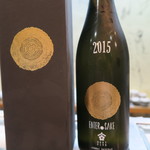 寿司栄 - 27年11月　2015純米大吟醸　生酛・杉桶仕込・楢樽貯蔵　ENTER SAKE NEXT FIVE　新政