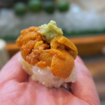 寿司栄 - 27年11月　雲丹