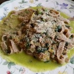 風と手と土 - パスタ（雪菜のボロネーズ）