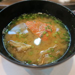 寿司栄 - 27年11月　香箱蟹味噌汁