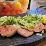 炭火鶏やZIMON - 白レバーの湯引き刺し