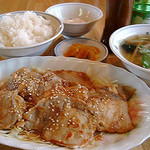Chuuka Soba Tenhou - 生姜焼定食