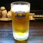 お食事処・串かつ・酒処 つかさ - まずは生ビール！