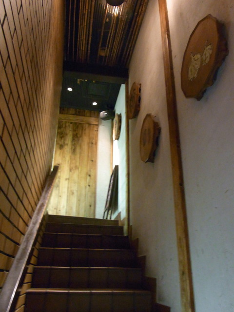 じゃんか 入口階段