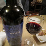 焼鶏館 - 赤ワイン(2015年11月）