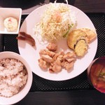 豊郷発酵倉 - 鶏(酒かす味)ランチ＊８５０円