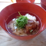 八雲茶寮 - 鯛茶漬けできあがり♪