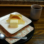 冴 - お得定食に付いてきたデザート。

