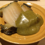 すし宮川  - あわび！