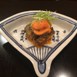 壽山 - 2015/11　蒸鮑　雲丹