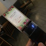 Angel-in-us Coffee - 2015/11 この呼び出し用端末が渡される…