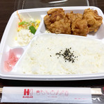 Hokkahokka Tei - 唐揚げ弁当5個入り、税込490円